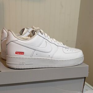 Supreme Nike AF1 size 10.5 used without box. CU9225-100